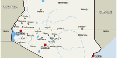 แผนที่ของ kitale เคนยา name